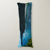 ベイオンザロードトゥハナマウイハワイ抽象芸術 ボディピロー (正面縦)