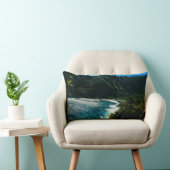 ベイオンザロードトゥハナマウイハワイ抽象芸術 ランバークッション (椅子)