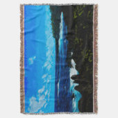 ベイオンザロードトゥハナマウイ抽象芸術 スローブランケット (正面縦)