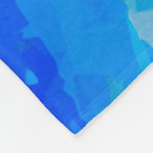 ベイオンザロードトゥハナマウイ抽象芸術 フリースブランケット (角)