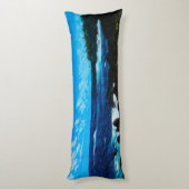 ベイオンザロードトゥハナマウイ抽象芸術 ボディピロー (裏面 (縦))