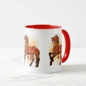 ベイカラーセルの馬マグカップ マグカップ (正面右)