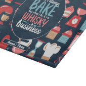 ベイカーおもしろいミームベーキングプリンレトロベーカリーパターン カッティングボード (角)