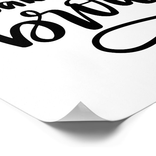 ベイカーのプレゼントのためにブラウニーを焼く ポスター (角)