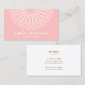 ベイカーウィスクケータリングピンクベーカリー 名刺 (正面/裏面)