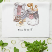 ベイカーズインジェントタイムトゥート調理師 キッチンタオル (折り畳み)