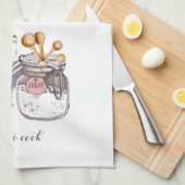 ベイカーズインジェントタイムトゥート調理師 キッチンタオル (四つ折り)