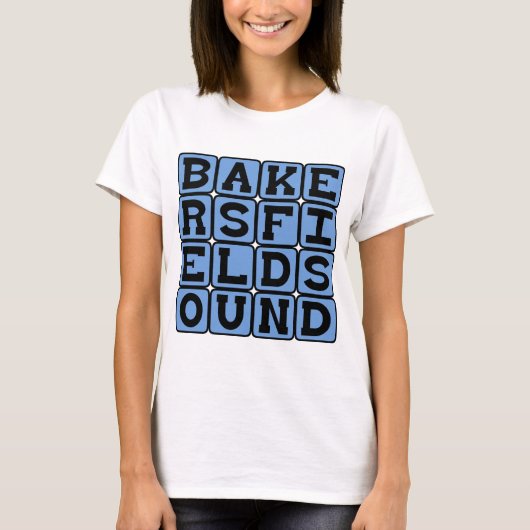 ベイカーズフィールド・サウンド 音楽ジャンル Tシャツ (正面)