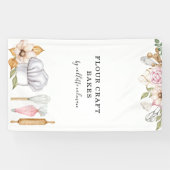 ベイカーパティシシェフウォーターカラーベーキングツール 横断幕 (横)