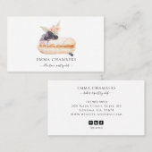 ベイカーパティシシェフケータリングベーカリーデザート 名刺 (正面/裏面)