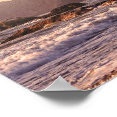 ベイカービーチからゴールデンゲートブリッジ ポスター (角)