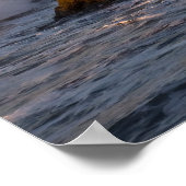 ベイカービーチからゴールデンゲートブリッジ ポスター (角)