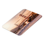 ベイカービーチからゴールデンゲートブリッジ マグネット (左側)