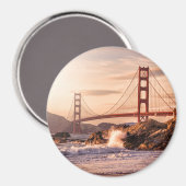 ベイカービーチからゴールデンゲートブリッジ マグネット (正面/裏面)