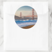 ベイカービーチからゴールデンゲートブリッジ ラウンドシール (バッグ)