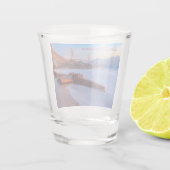 ベイカービーチサンフランシスコのゴールデンゲートブリッジ ショットグラス (裏面)