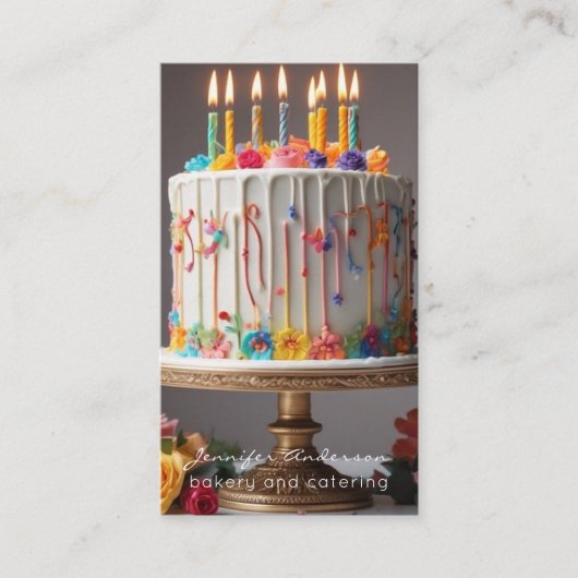 ベイカーベーカリー名刺 名刺 (正面)