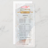 ベイカーベーカリー水彩ベーカーズツールメニュー メニュー (正面/裏面)