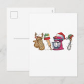 ベイカーベーキングベークベーカリーキッチンウォーケ シーズンポストカード (正面/裏面)