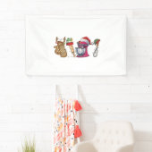 ベイカーベーキングベークベーカリーキッチンウォーケ 横断幕 (インサイチュ)