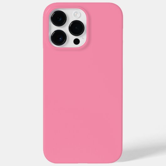ベイカーミラー無地のピンク Case-Mate iPhoneケース (裏面)