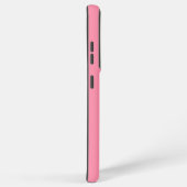 ベイカーミラー無地のピンク SAMSUNG GALAXYケース (右側面)