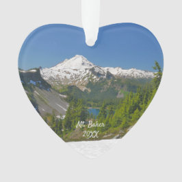 ベイカー山景勝写真アクリルオーナメント オーナメント