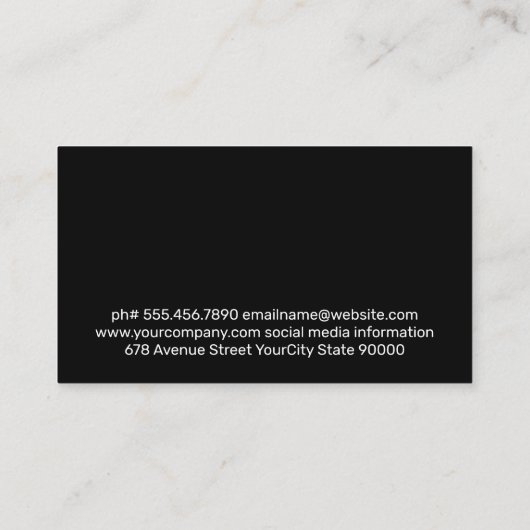 ベイカー | ウィスク転がピン | ウッド 名刺 (裏面)