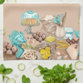 ベイカー キッチンタオル (折り畳み)