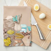 ベイカー キッチンタオル (四つ折り)