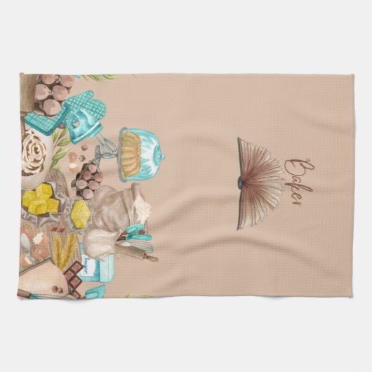 ベイカー キッチンタオル (横)