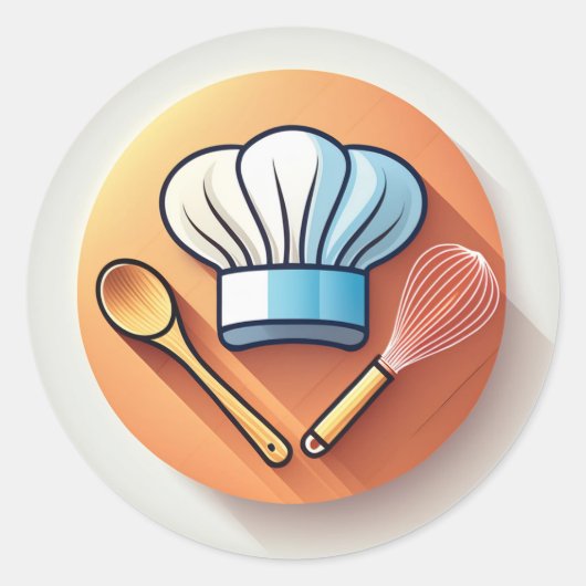 ベイカー・ハットとウィスク ラウンドシール (正面)