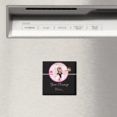 ベイカー/ベーカリー/ペストリーシェフフリグマグネットデザイン6 マグネット (インサイチュ (食洗機))