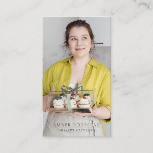 ベイカー 名刺 (正面)