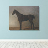 ベイギャルドホース（Albrecht Adam著） キャンバスプリント (インサイチュ (ウッドフロア))