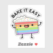ベイクイット簡単おもしろいケーキプン シール (シート)