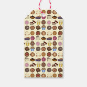 ベイクセールのおすすめカップケーキクッキーパイブラウニードーナツ ギフトタグ (正面)