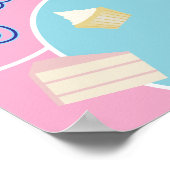 ベイクセールのポスター ポスター (角)