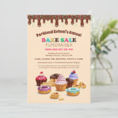 ベイクセールの発表 招待状 (スタンド正面)