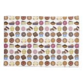 ベイクセールカップケーキブラウニーパイ焼いたケーキグッズ 枕カバー (裏面)