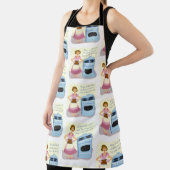 ベイクセールブラウニーブルースKitschy妻マンガ エプロン (インサイチュ)