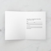 ベイクセール招待状カード 招待状 (内部)