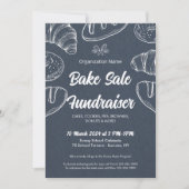 ベイクセール資金調達者教会の学校コミュニティ 招待状 (正面)
