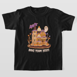 ベイクチームハロウィーンベイクオフブラックキッド Tシャツ