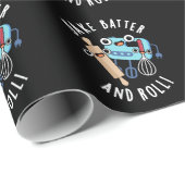 ベイクバッターと転がおもしろいベーキングプンダークBG ラッピングペーパー (ロールコーナー)