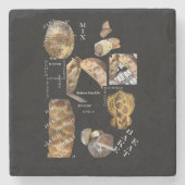 ベイクブラッドオールオーバープリントエプロンのキッチンタオルプラ ストーンコースター (正面)