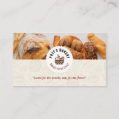 ベイクベーカリー事業 | デイリー焼いたパン 名刺 (裏面)