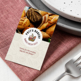 ベイクベーカリー事業 | 日焼いた々のパン 名刺