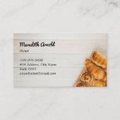 ベイクベーカリー事業 | 温かいパンかご 名刺 (正面)