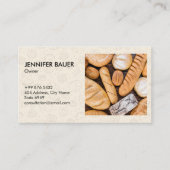 ベイクベーカリー事業 | 温かいパンクラシック 名刺 (正面)